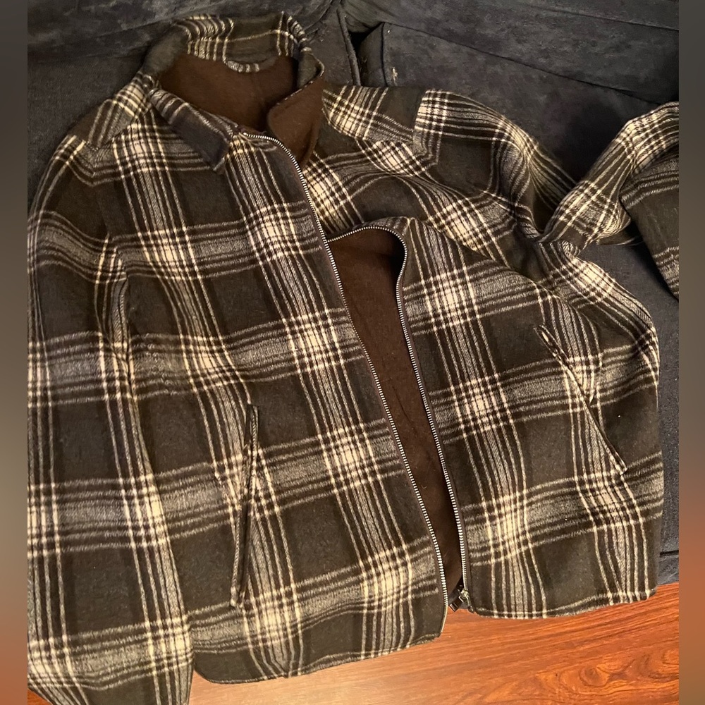 Zara wool jacket size xl